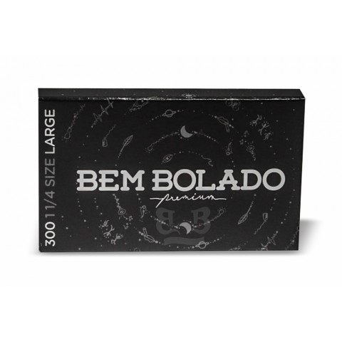 Seda Bem Bolado Premium 1 1/4 Large 300 Folhas